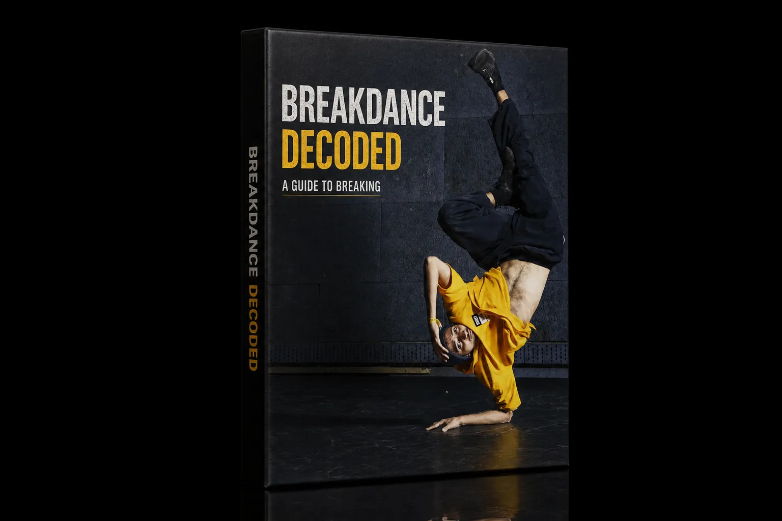 Breakdance Decoded course cover on a black background